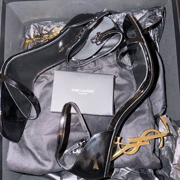 Saint Laurent Black Women's Heels - Picture 3 of 4